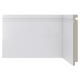 Rodapé de Poliestireno 150x16mm Barra com 2,40m Branco 480RP/BR SANTA LUZIA