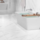 Porcelanato 90,5x90,5cm Bianco Carrara 910021 Polido Extra VILLAGRES