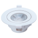 Spot Cob LED Polipropileno Redondo 12W Bivolt Luz Branca 148160041 STARTEC