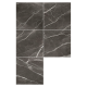 Porcelanato 121x121cm P121005 Master Calacata Black Lux Polido Extra EMBRAMACO