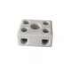 Conector Porcelana 2 Polos 16mm 50A 143 INTERNEED