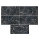 Porcelanato 60x120cm Lâmina Venato Black Polido Micro Crystal Extra ROCA