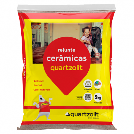 Rejunte Cerâmicas 5kg Corda QUARTZOLIT