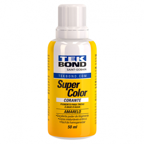 Corante Líquido 50ml Amarelo TEK BOND