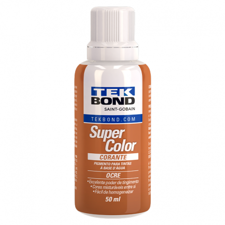 Corante Líquido 50ml Ocre TEK BOND