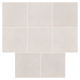 Porcelanato 60x60cm Munari Branco Externo Extra ELIANE