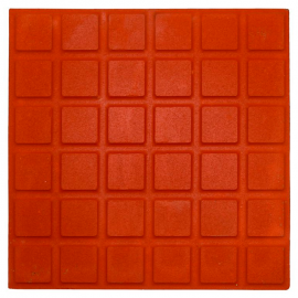 Piso 30,7x30,7cm 36 Quadros Vermelho Amarrado 0,47m² CIMARTEX