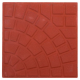 Piso 30,7x30,7cm Firenze Vermelho Amarrado 0,47m² CIMARTEX