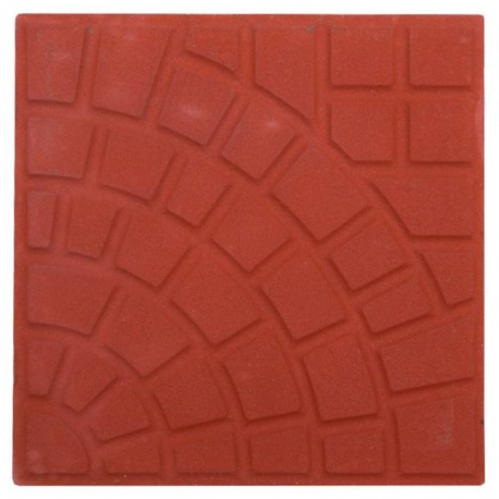 Piso 30,7x30,7cm Firenze Vermelho Amarrado 0,47m² CIMARTEX