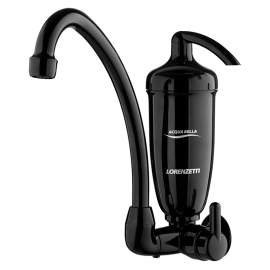 Purificador Com Torneira Acqua Bella Parede Black LORENZETTI