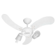 Ventilador de Teto 3 Pás Laqueadas Branco New Spot Delta 127V (110V) VENTI-DELTA