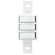 Interruptor Duplo Paralelo com 1 Simples 10A/250V 997 Blanc FAME