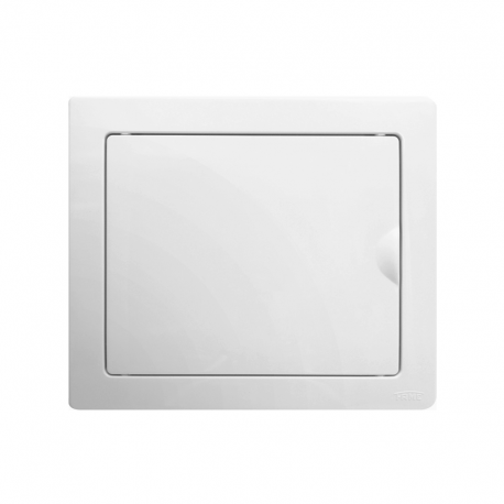 Quadro Distribuição Embutir PVC Branco 6 Disjuntores NEMA ou 8 DIN FAME