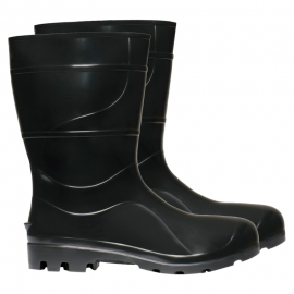 Bota Trator PVC Preta Cano Médio Nº 40 FIXTIL