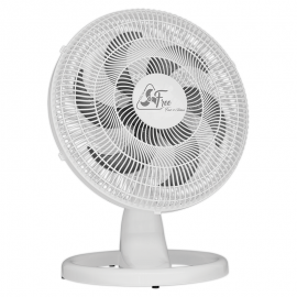 Ventilador de Mesa Plástico 40cm Delta Free Branco Bivolt 64-4301 VENTI-DELTA